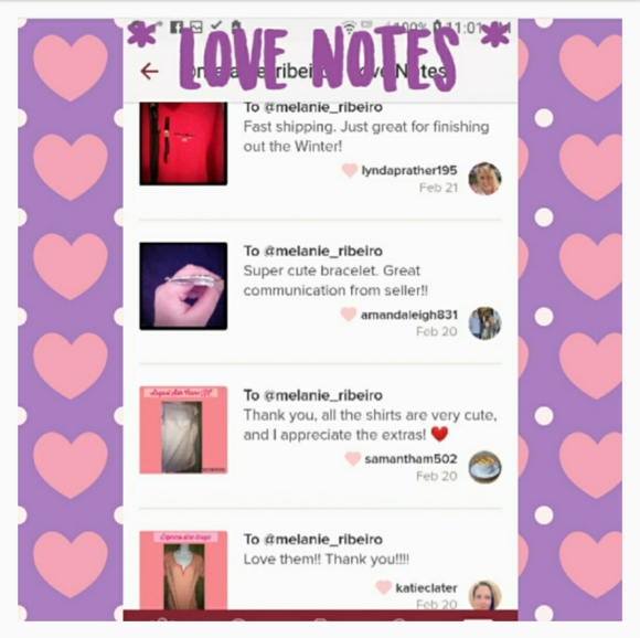 💖 Love notes from a few purchases. 💖 - Picture 3 of 8